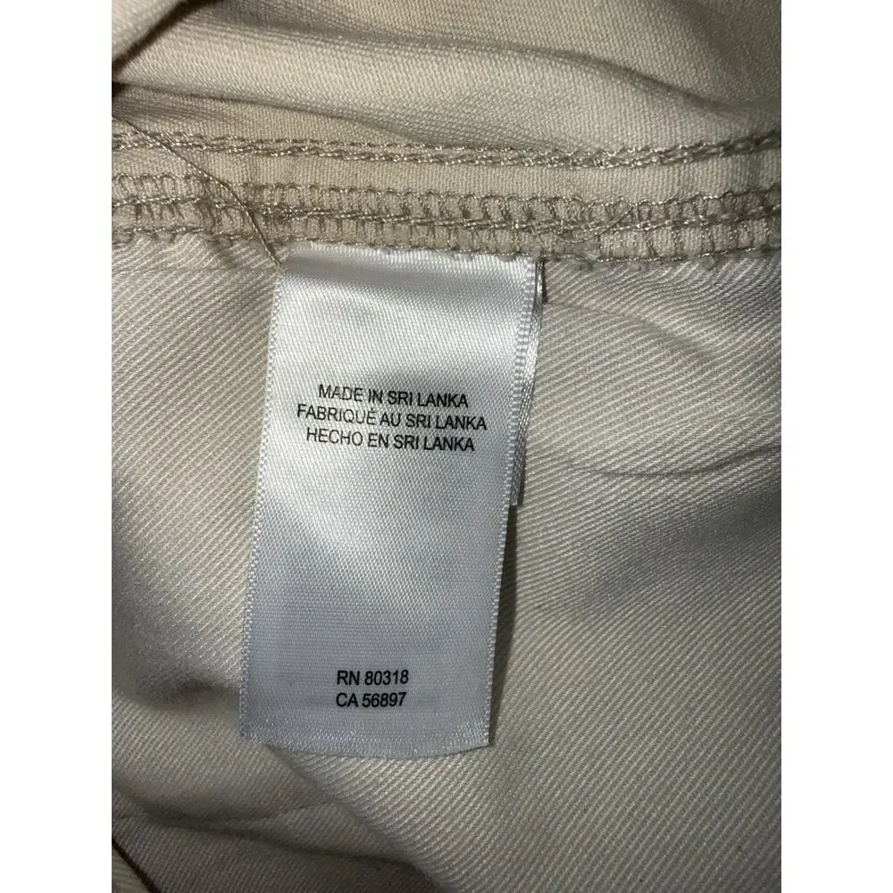 Lucky Brand Canvas Cargo Pants Men Size 36x32 Beige Y2K Skate